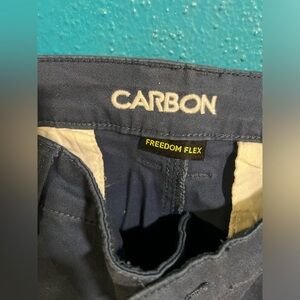 Mens Carbon Slim Freedom Flex Pants Chino 30Wx 30L Blue